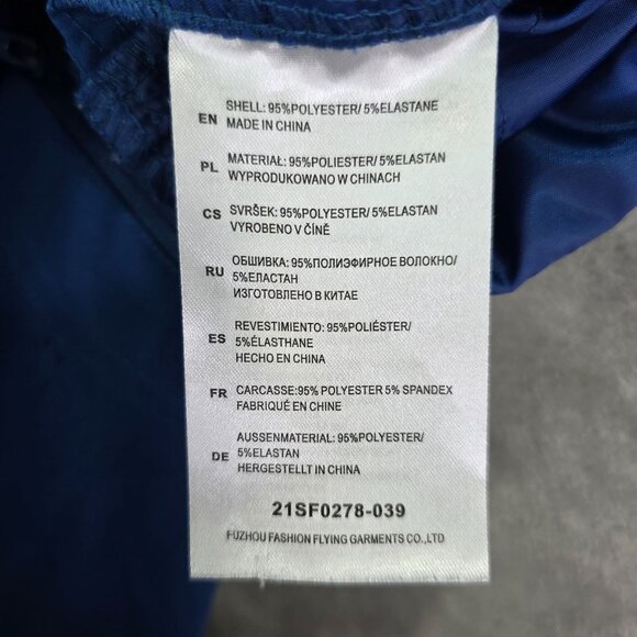 Mens 33,000 ft Blue Cargo Golf Shorts 10" Inseam Polyester Stretch Size 38 - Picture 4 of 11